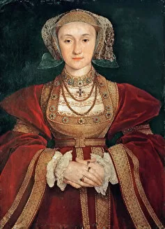 Anne Of Cleves Gallery: Anne of Cleves (1515-1557), ca 1539. Creator: Holbein, Hans, the Younger (1497-1543)