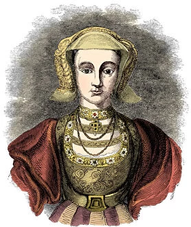 Anne Of Cleves Gallery: Anne of Cleves (1515-1557), fourth wife of Henry VIII of England, 19th century