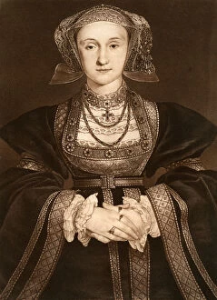 Images Dated 13th February 2007: Anne of Cleves, 1539, (1902). Artist: Hans Holbein the Younger