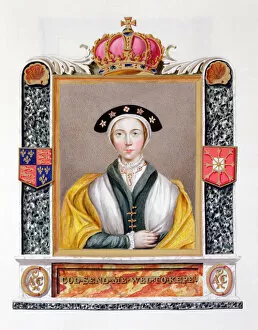 Anne Of Cleves Gallery: Anne of Cleves, fourth wife and Queen of Henry VIII, (1825)