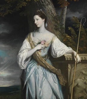 Sir Joshua Collection: Anne Dashwood (1743-1830), Later Countess of Galloway, 1764. Creator: Sir Joshua Reynolds