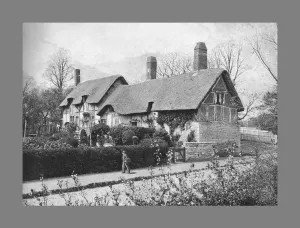 Sights And Scenes Prints: Anne Hathaways Cottage, c1900. Artist: Harvey Barton