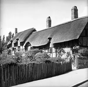 Shakespeare Prints: Anne Hathaway's Cottage, Shottery, Stratford-upon-Avon, Warwickshire, c1955
