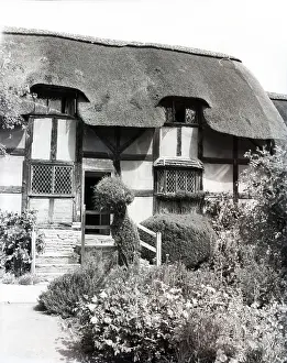 Cottages Prints: Anne Hathaway's Cottage, Shottery, Stratford-upon-Avon, Warwickshire, c1955