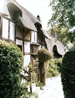 Colourised Prints: Anne Hathaway's Cottage, Shottery, Stratford-upon-Avon, Warwickshire, c1955