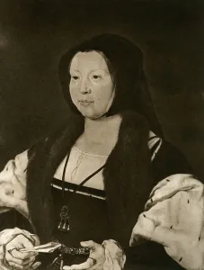 Anne, Marquise de Veere, wife of Adolphe De Bourgogne, (1927). Artist: Jan Gossaert Anne, Marquise de Veere, wife of Adolphe De Bourgogne, (1927). Artist: Jan Gossaert