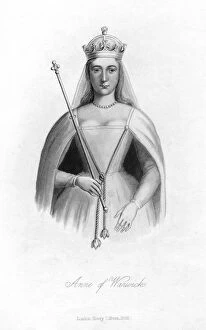 Images Dated 20th January 2007: Anne Neville, Countess of Warwick, (1851)