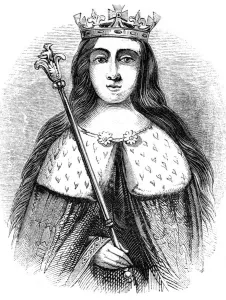 Sceptre Prints: Anne Neville, Queen consort of King Richard III of England 1483-1485. Artist: Anne Neville
