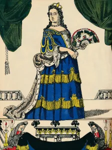 Anne Of Prints: Anne, Queen of Great Britain and Ireland from 1702, (1932). Artist: Rosalind Thornycroft