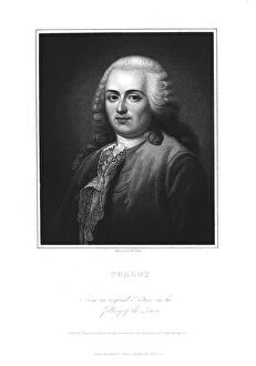 Baron De Laune Collection: Anne Robert Jacques Turgot, French politician and economist, early 19th century