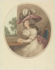 George Morland Prints: Anne Ward Morland (Delia in Town), c. 1788. Creator: John Raphael Smith