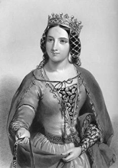 Anne of Warwick (1456-1485), queen consort of King Richard III, 1851
