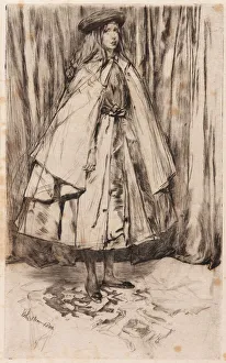 Annie Haden, 1860. Creator: James Abbott McNeill Whistler