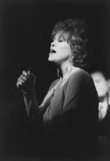 Cambridge Prints: Annie Ross, Gonville Hotel, Cambridge, 1995. Creator: Brian Foskett