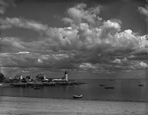Transparency Prints: Annisquam Light, Gloucester, Mass. between 1900 and 1920. Creator: Unknown