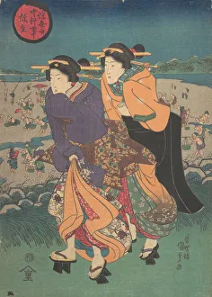 Annual event - the third month (Ukiyo nenju gyoji: Yayoi), mid-19th century Annual event - the third month (Ukiyo nenju gyoji: Yayoi), mid-19th century