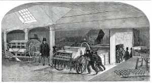 Harrow Prints: The Annual Exhibition of the Smithfield Club - Bringing in Implements