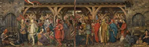 Funfair Prints: The Annual Fair, 1900. Creator: Albrecht De Vriendt