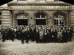 Reunion Prints: Annual reunion of neurologists at the Salpetriere hospital, 1926, 1926. Creator: Unknown