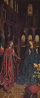 Devout Prints: The Annunciation, 1434-1436. Artist: Jan van Eyck