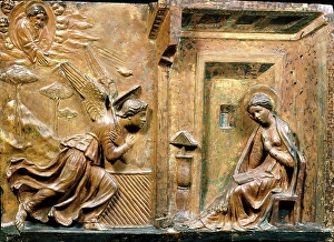 Message Prints: The Annunciation, about 1450. Creator: Unknown