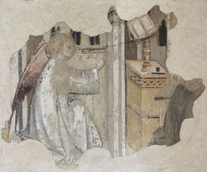 Annunciation Prints: The Annunciation, 14th century. Creator: Anonymous