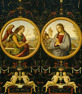 The Annunciation, 1510 / 1515. Creator: Giannicola di Paolo