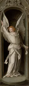 Lukes Gospel Prints: The Annunciation, 1519. Creator: Master of the Antwerp Adoration