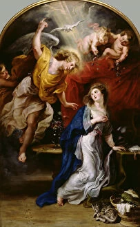 Maria Gallery: The Annunciation, 1628-1629. Creator: Rubens, Pieter Paul (1577-1640)