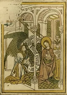Devout Gallery: The Annunciation, 1915. Creator: Unknown