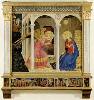 Angelico Gallery: The Annunciation, c. 1433-1434