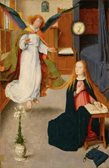 1490s Prints: The Annunciation, c1490. Creator: Gerard David