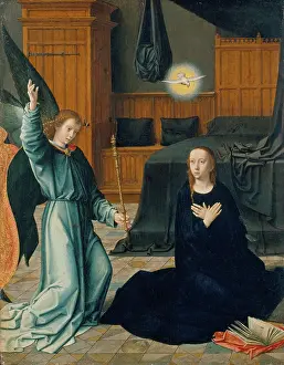 Devout Prints: The Annunciation, c1509. Creator: Gerard David