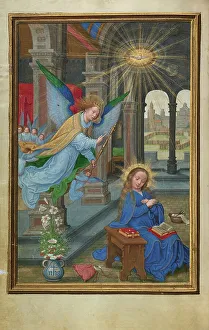 Simon Benig Prints: The Annunciation; Prayer Book of Cardinal Albrecht of Brandenburg