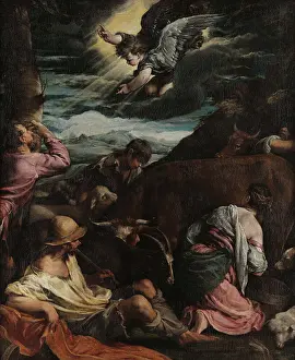 Luke Prints: The Annunciation to the Shepherds