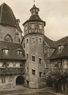 Ansbach Gallery: Ansbach - Courtyard, 1931. Artist: Kurt Hielscher