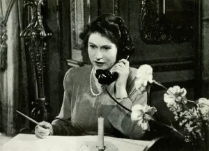 Receiver Prints: Answering Birthday Greetings - 1944, 1947. Creator: Unknown