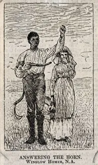 Answering the Horn. Creator: Winslow Homer (American, 1836-1910)