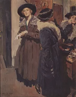 In an anteroom. Artist: Vinogradov, Sergei Arsenyevich (1869-1938)