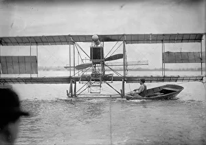 Research And Development Prints: Anthony Jannus, Flights And Tests of Rex Smith Plane Flown By Jannus - Flights of Plane