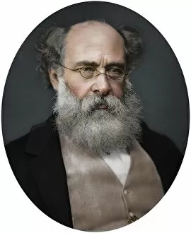 Whitfield Collection: Anthony Trollope, writer, 1878. Artist: Lock & Whitfield