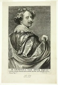 Lucas Vorsterman I Prints: Anthony van Dyck, c. 1635. Creator: Lucas Vorsterman
