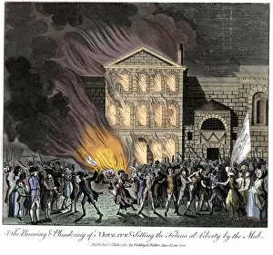 Images Dated 24th March 2017: Anti-Catholic Gordon Riots, London, 6-7 June 1780