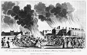 Anarchy Gallery: Anti-Catholic Gordon Riots, London, 7 June 1780