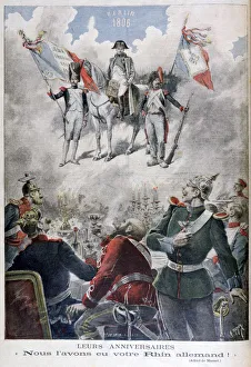 Images Dated 4th May 2007: Anti-German allegory, 1895. Artist: Henri Meyer