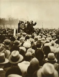 Economy Measures Prints: Anti-government demonstration, Hyde Park