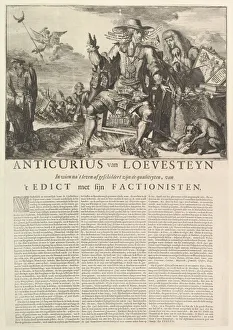 Anticurius van Loevesteyn. n. d. Creator: Romeyn de Hooghe