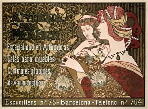 Riquer Inglada Prints: Antigua Casa Franch, 1899. Artist: Riquer Inglada, Alejandro de (1856-1920)