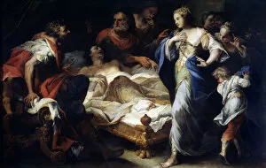 Antiochus I Gallery: Antiochus and Stratonice, 17th or early 18th century. Artist: Luca Giordano