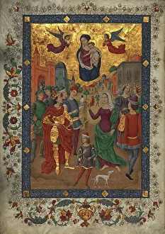 Falcon Prints: Antiphonary, 1800-1900. Creator: Spanish Forger